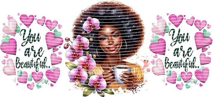 16oz Sunflower Girl-SU-121